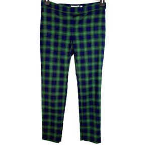 Vineyard Vines Women's Tobaggan Tartan Ankle Plaid Pants - Size 0